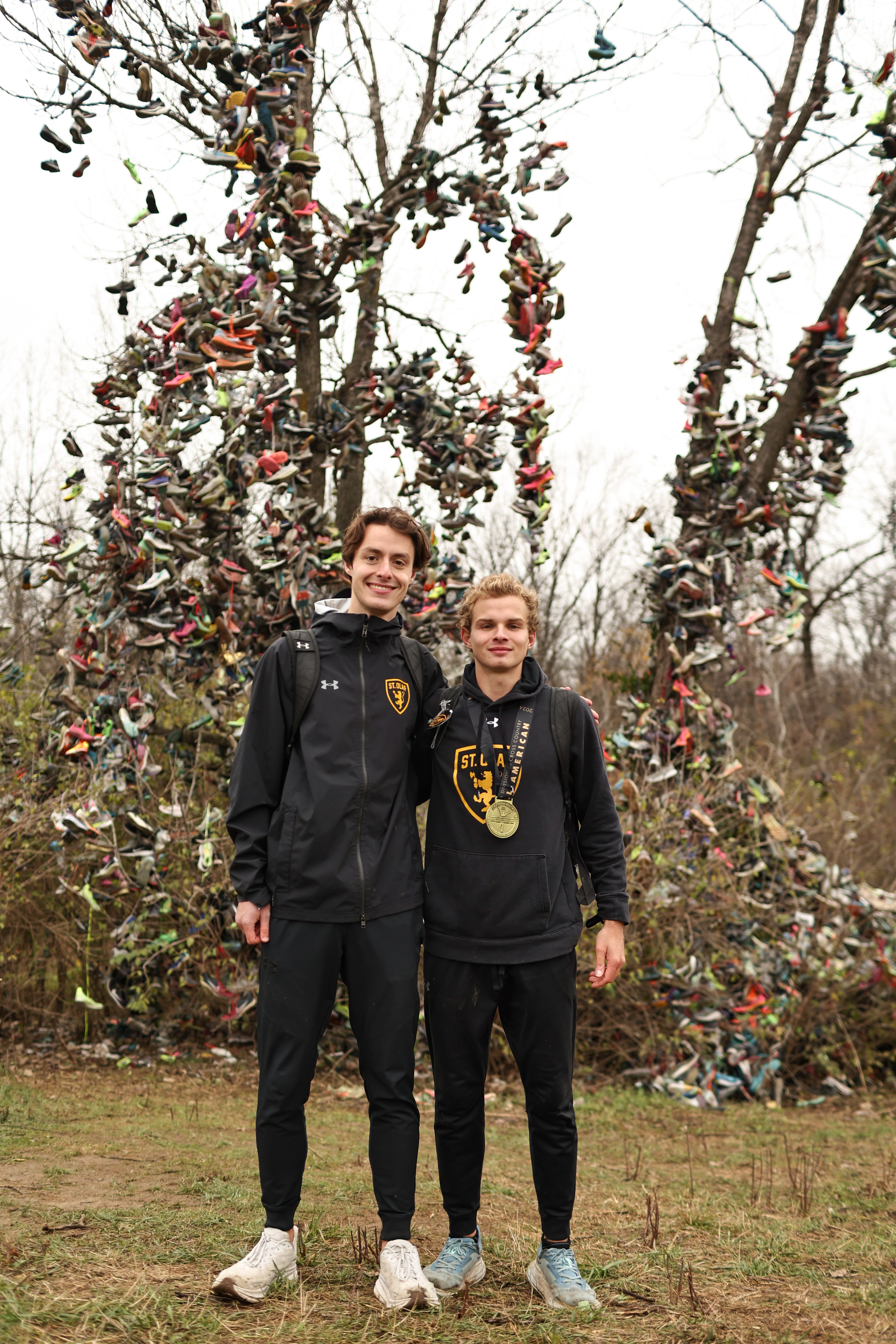 Andrew and Sean at St. Olaf